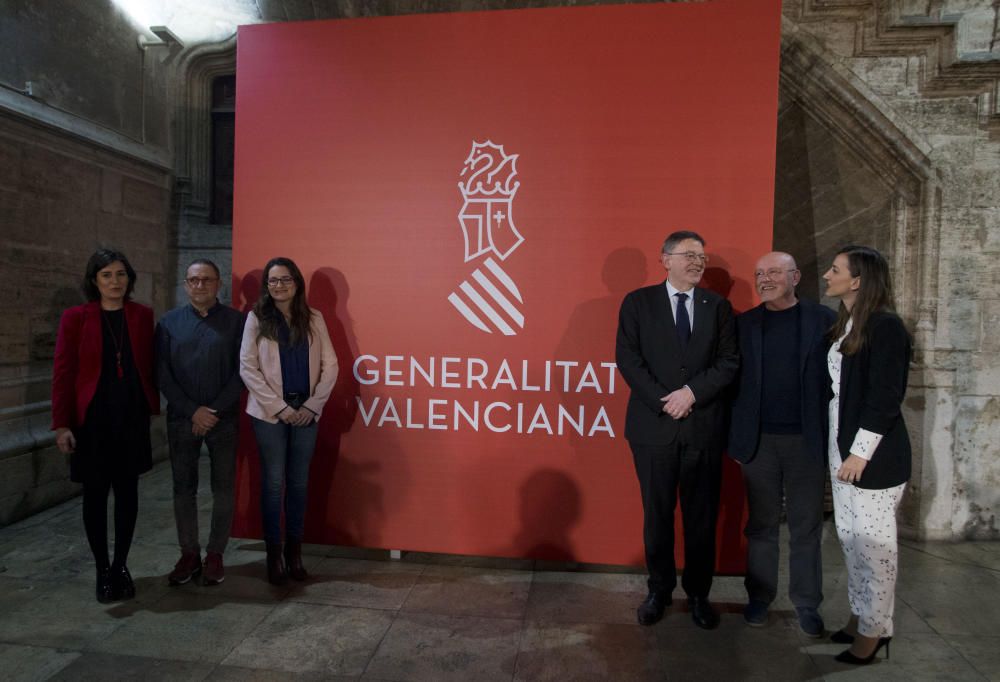 Presentación de la nueva imagen de la Generalitat Valenciana
