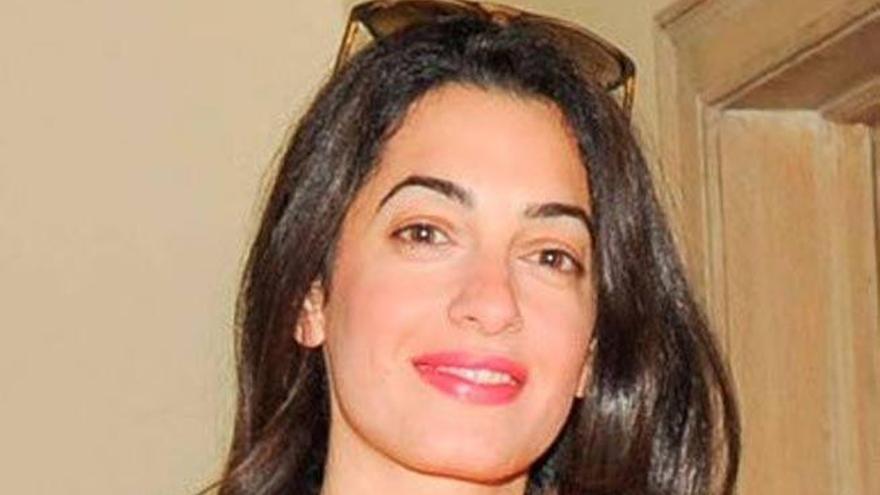La futura esposa de George Clooney, Amal Alamuddin.
