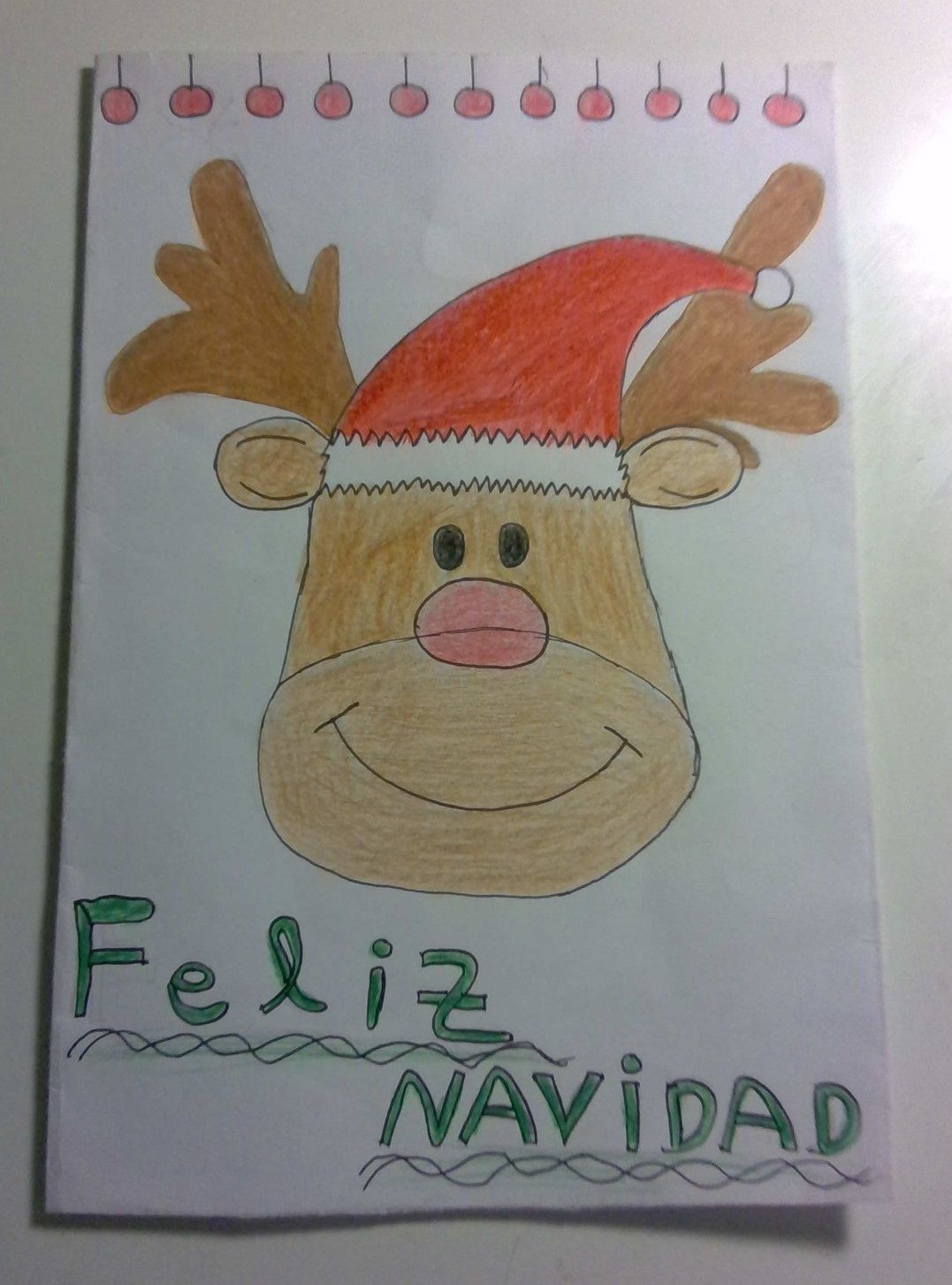 Postales de Navidad del colegio Amor de Dios de Toro