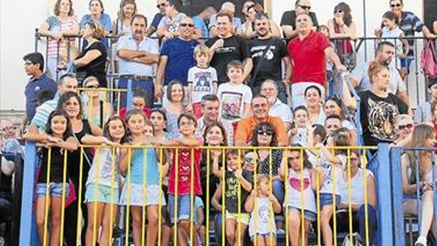 Triunfo de los toros en Nules en la víspera de  San Bartolomé