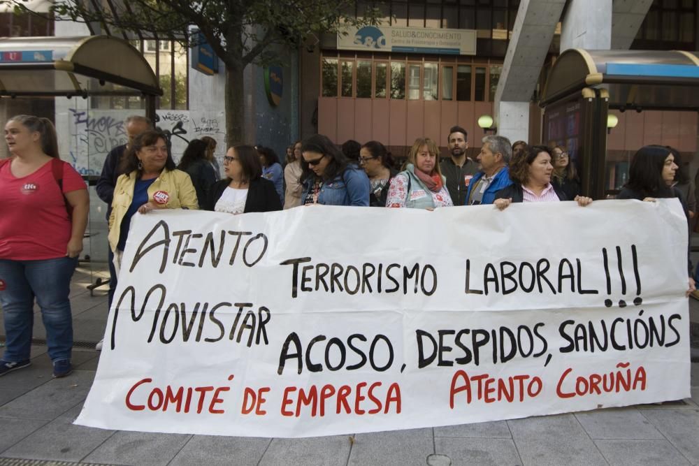 Trabajadores de Atento reclaman condiciones laborales "dignas"