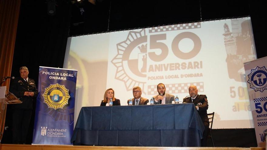 La policía de Ondara celebra sus 50 años