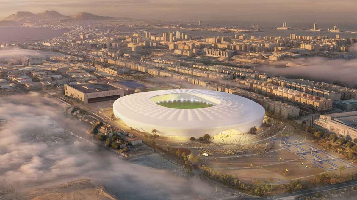 Estadio de Gran Canaria: la joya de la corona se transforma para el Mundial 2030