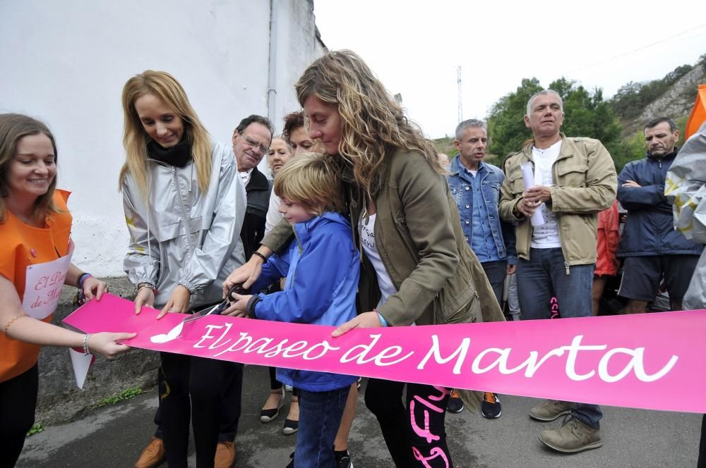 Homenaje a la allerana Marta Rodríguez