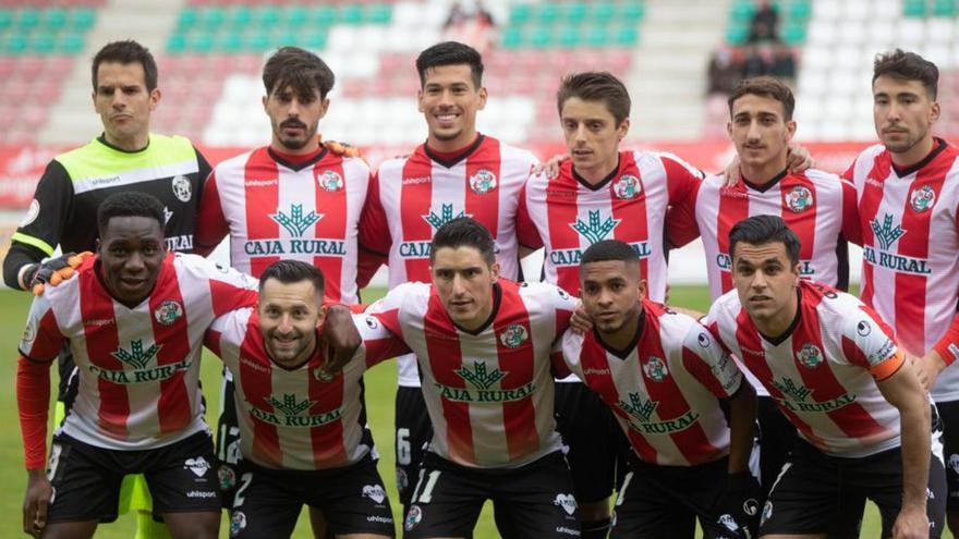 Once inicial del Zamora CF ante el Tudelano.