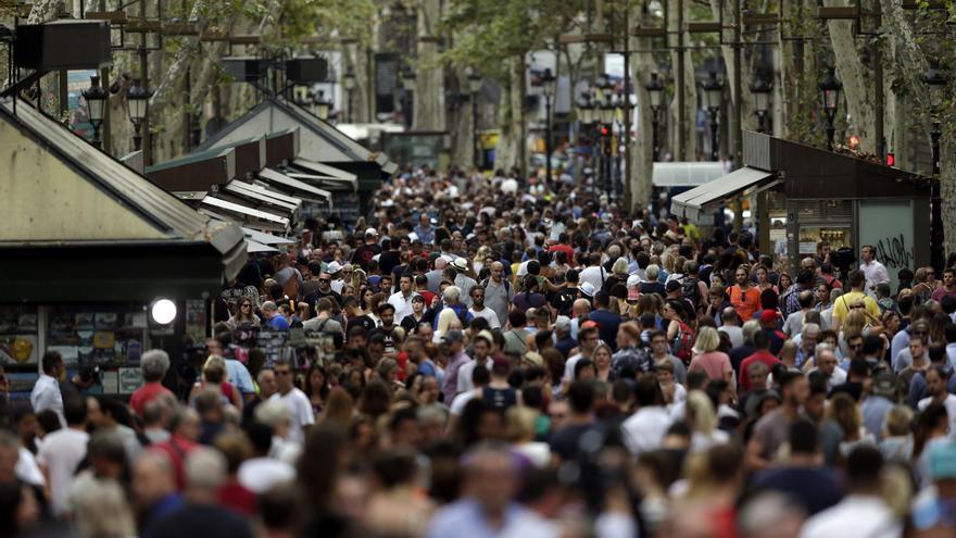 &quot;El ambiente es el mismo que antes de los atentados, la Rambla es vida&quot;