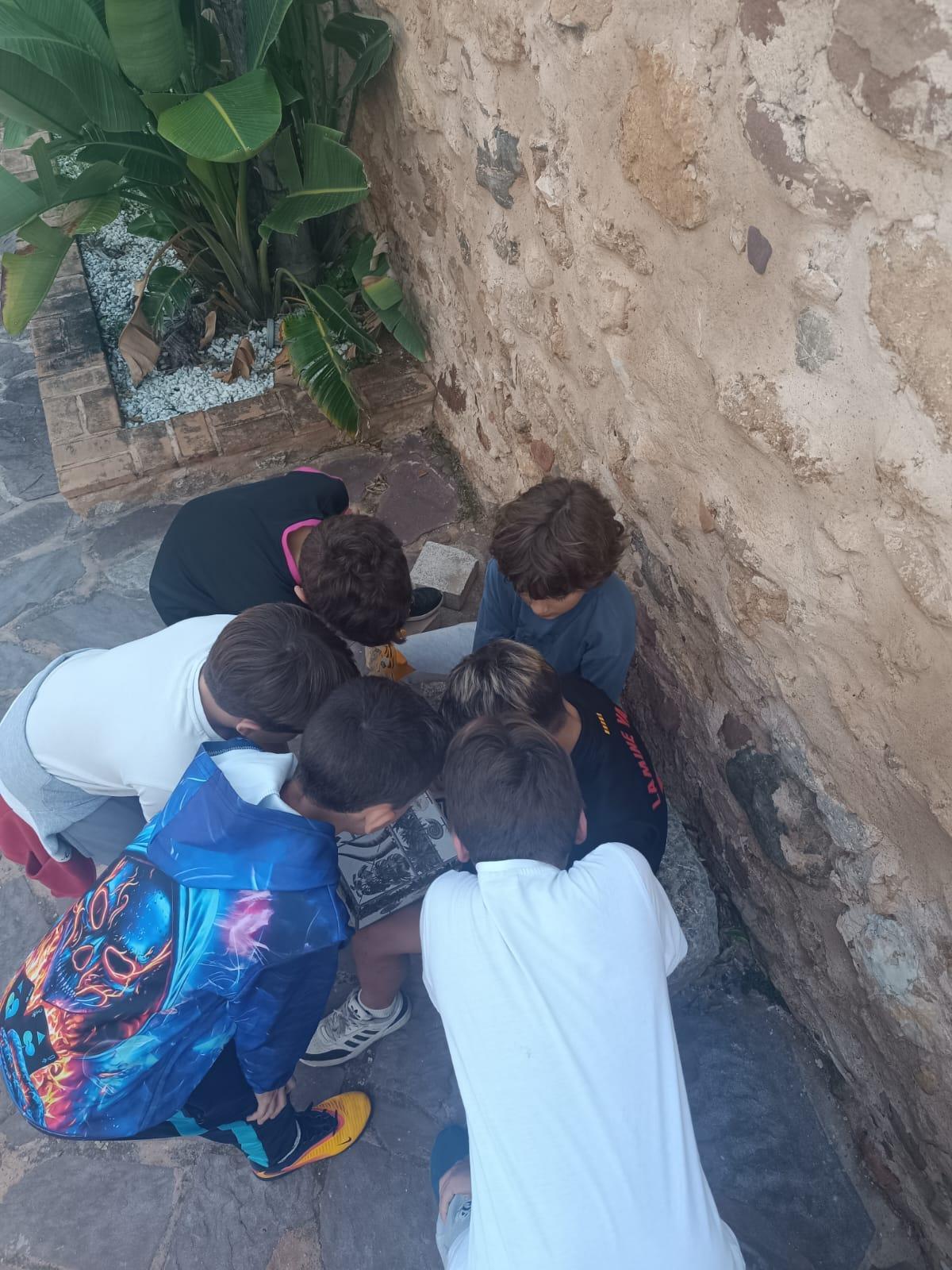 Participantes en el 'scape room'.