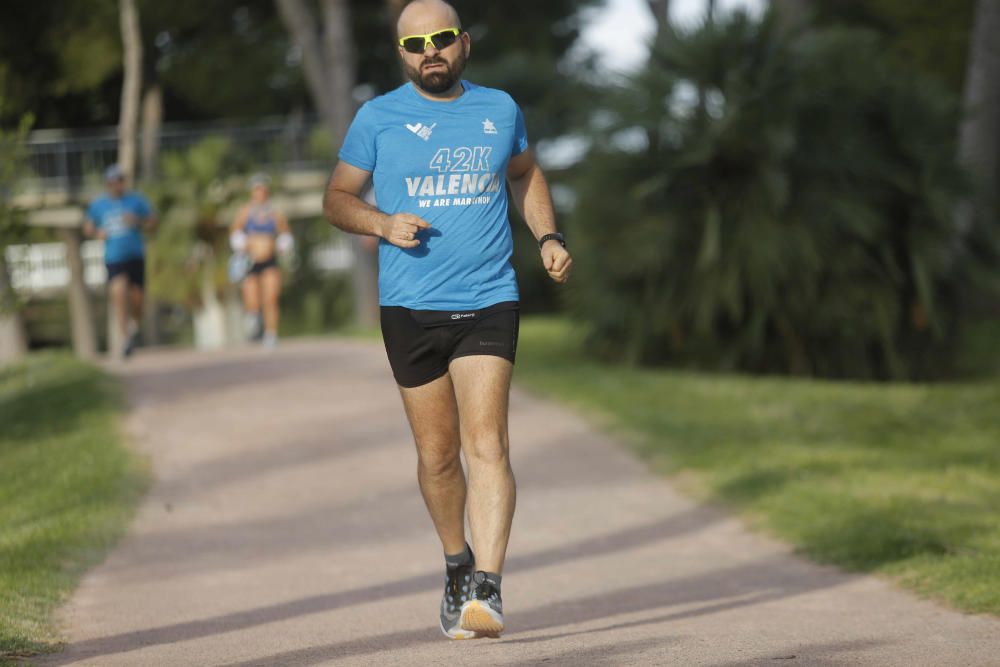 El cauce del río se llena de deportistas