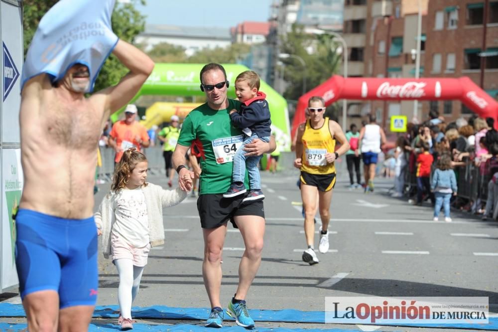 Media Maratón de Murcia: llegada (2ª parte)