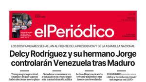 La portada de EL PERIÓDICO del 7 de enero de 2026