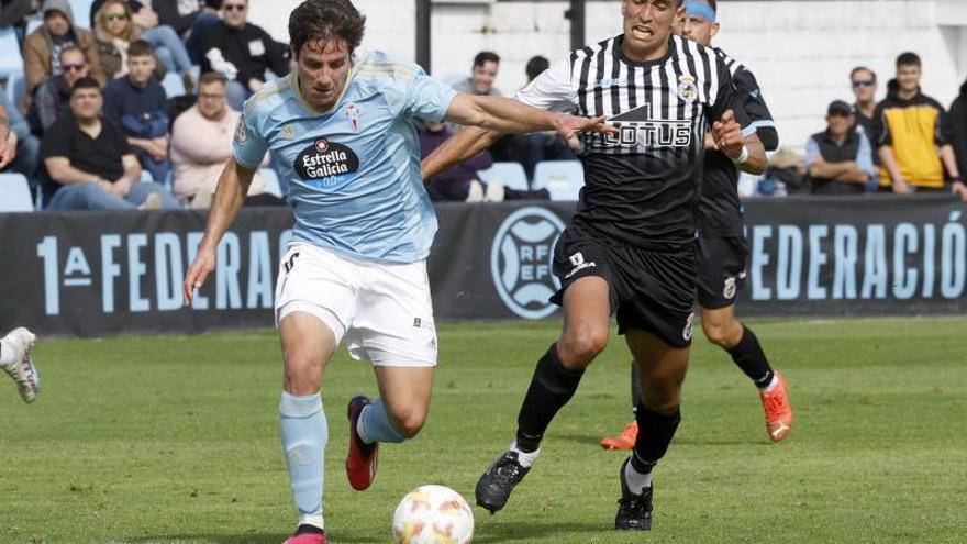 Celta b contra linense