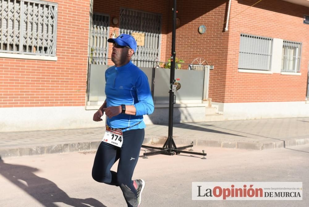 Primera carrera del año en Algezares