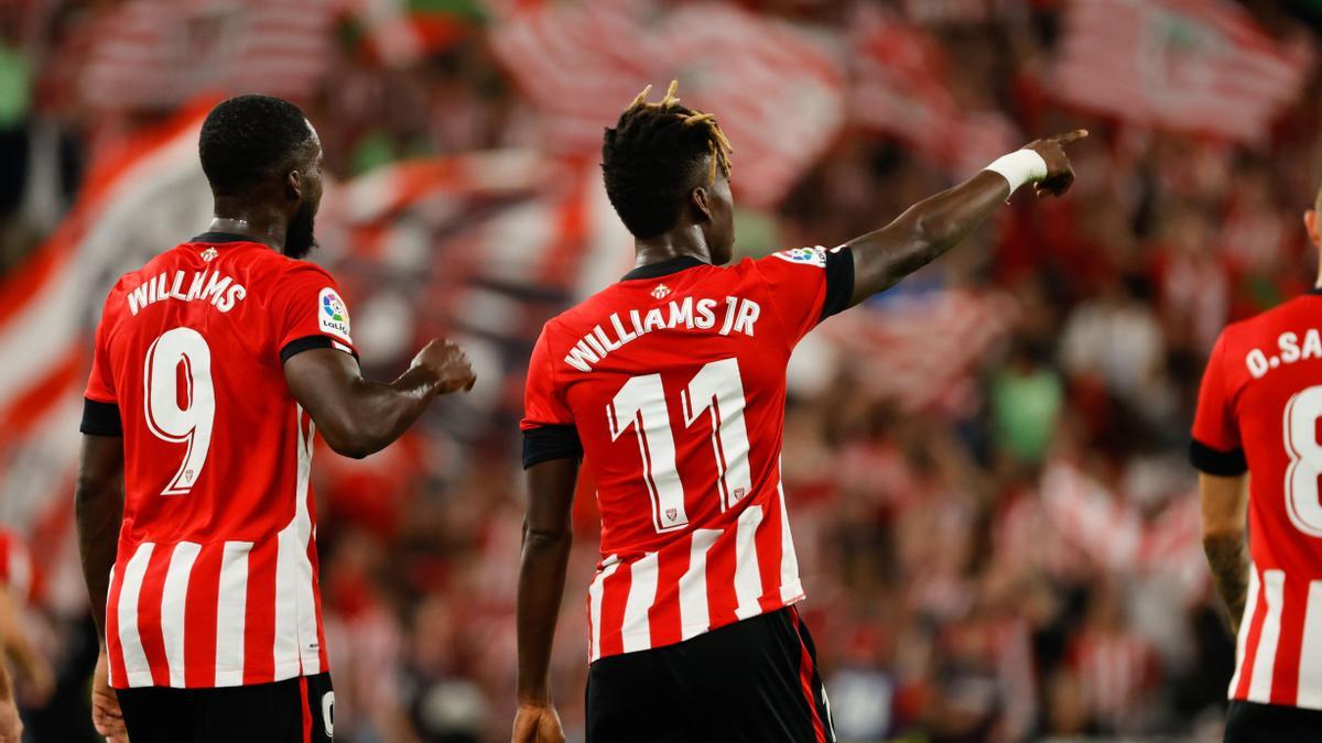 ATHLETIC - RAYO : El gol de Nico Williams