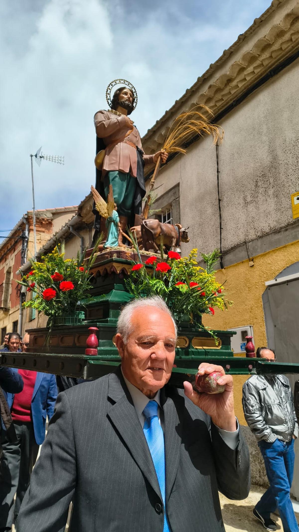Celebración de San Isidro en Corrales del Vino