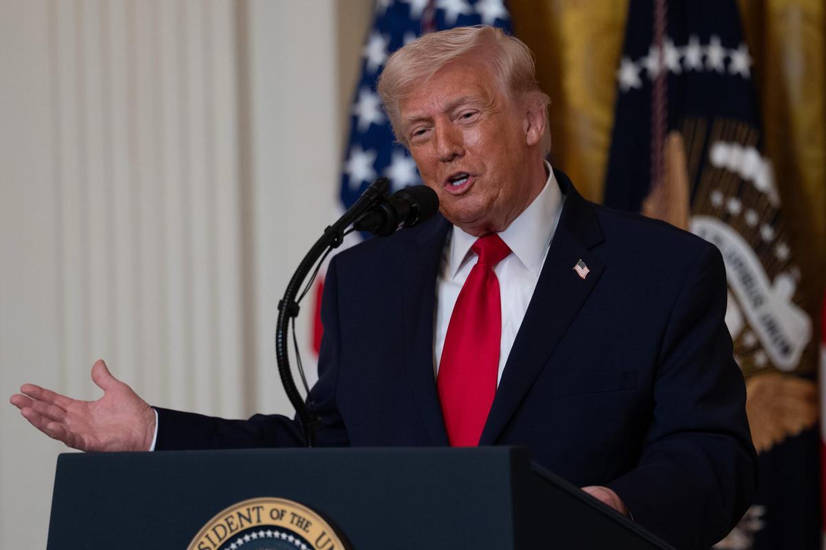 El presidente de EEUU, Donald Trump