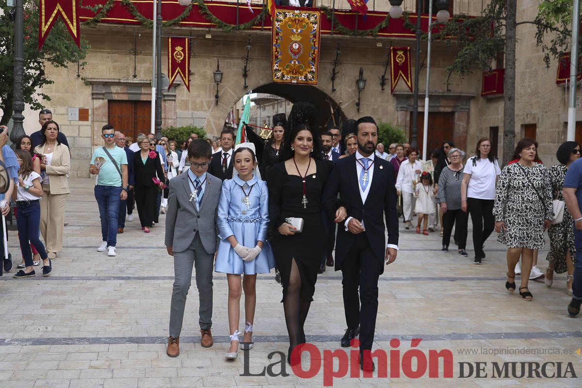 Fiestas de Caravaca: Procesión de regreso a la Basílica
