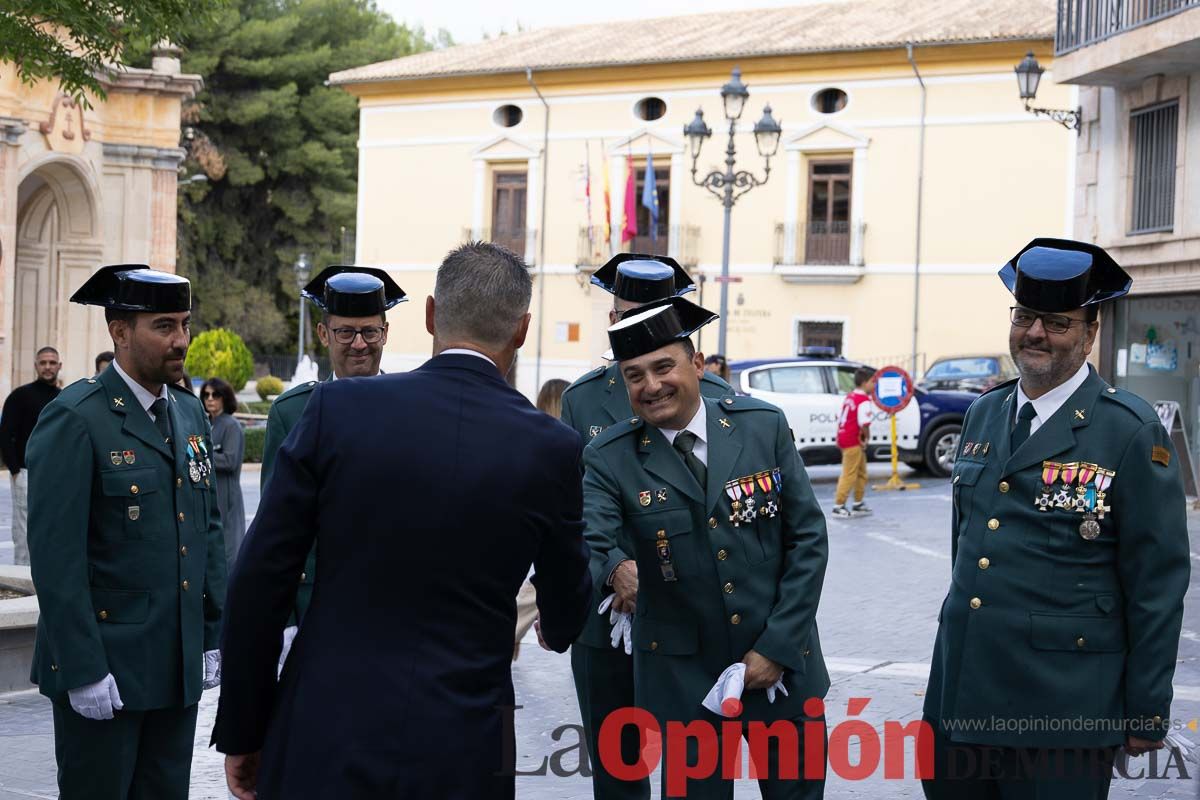 Celebración de la patrona de la Guardia Civil en Caravaca