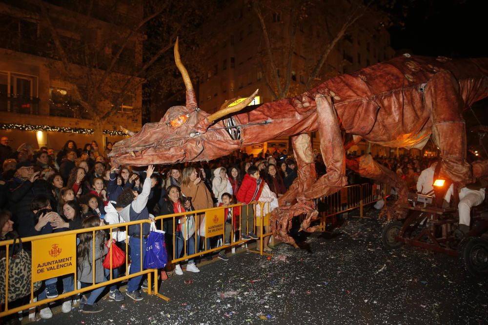 Cabalgata de Reyes Magos 2020 en València