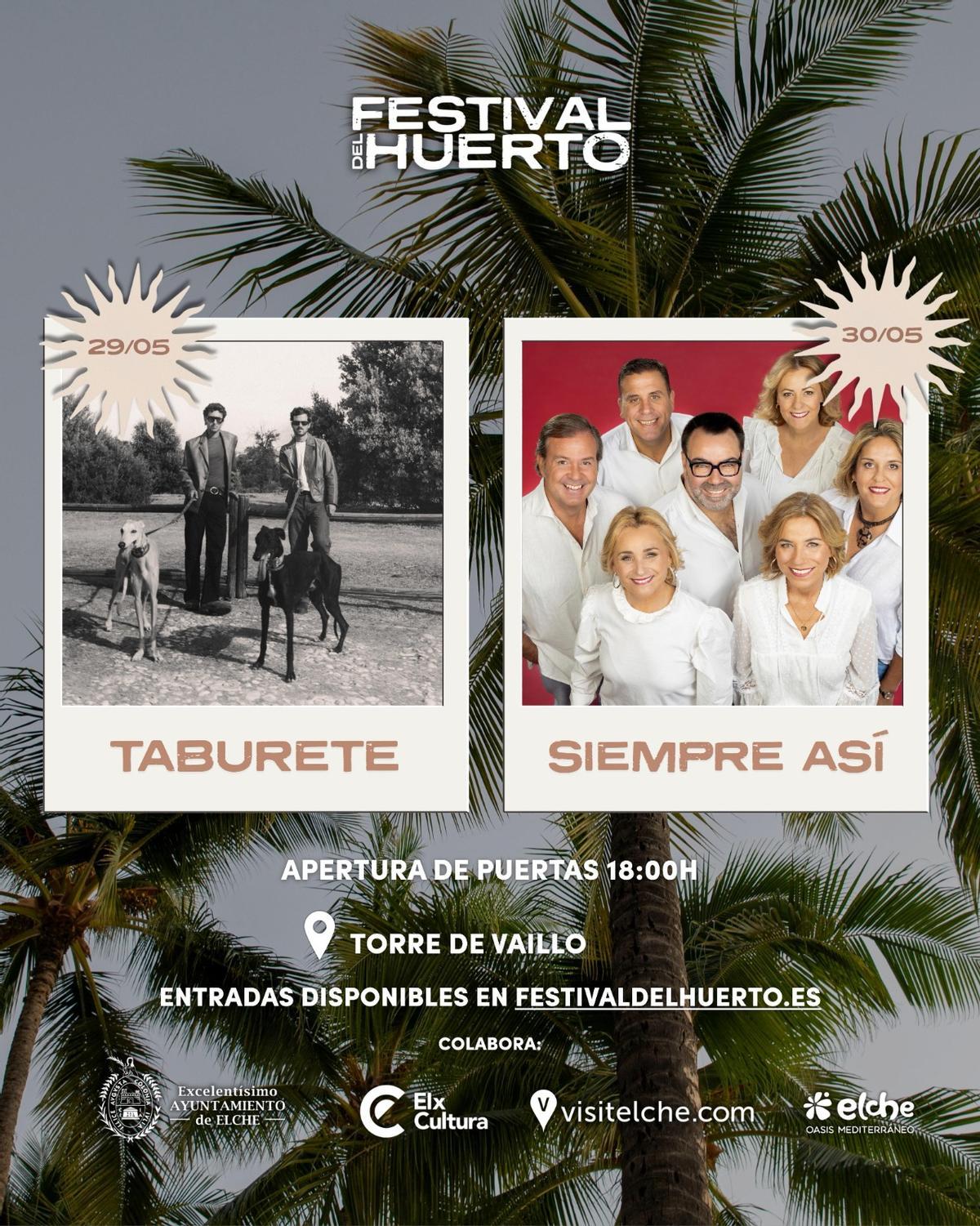 Cartel del I Festival del Huerto