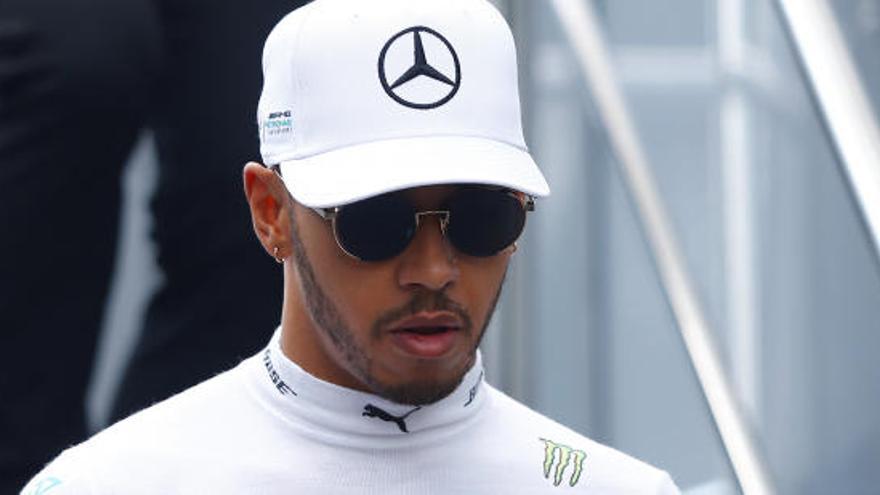 Lewis Hamilton, en el circuito de Spielberg.