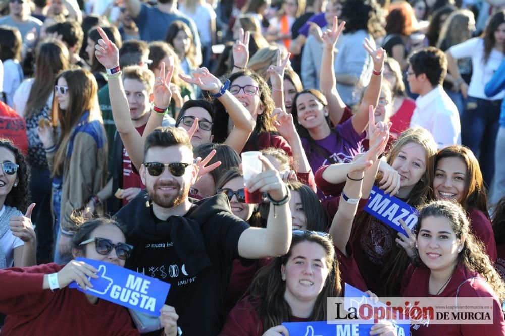 Fiesta de Química, Biología, Matemáticas, Óptica e Informática en la UMU