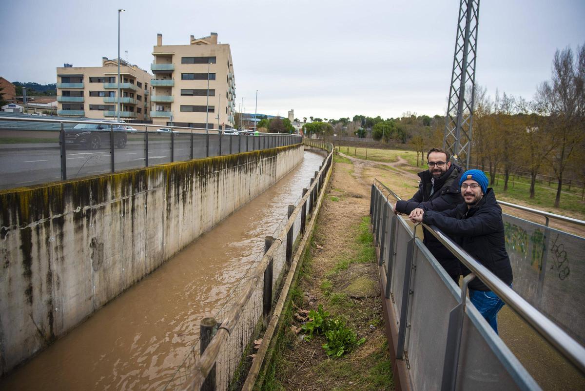 El regidor de Medi Ambient i Acció Climàtica, Toni Dorado, i el creador d‘EcoCarrer, Joel Martín