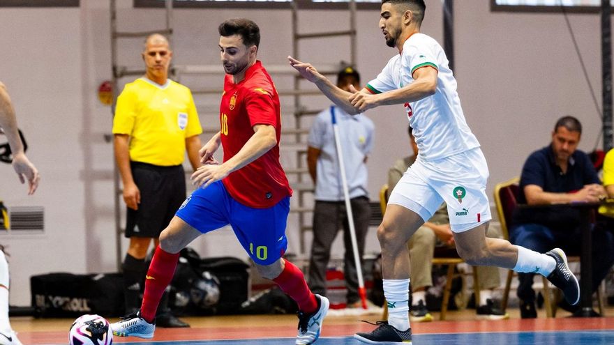 España cae ante Marruecos en su camino hacia el Mundial de fútbol sala
