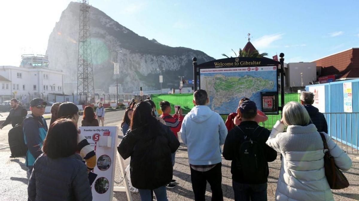 Puerta de entrada a Gibraltar.