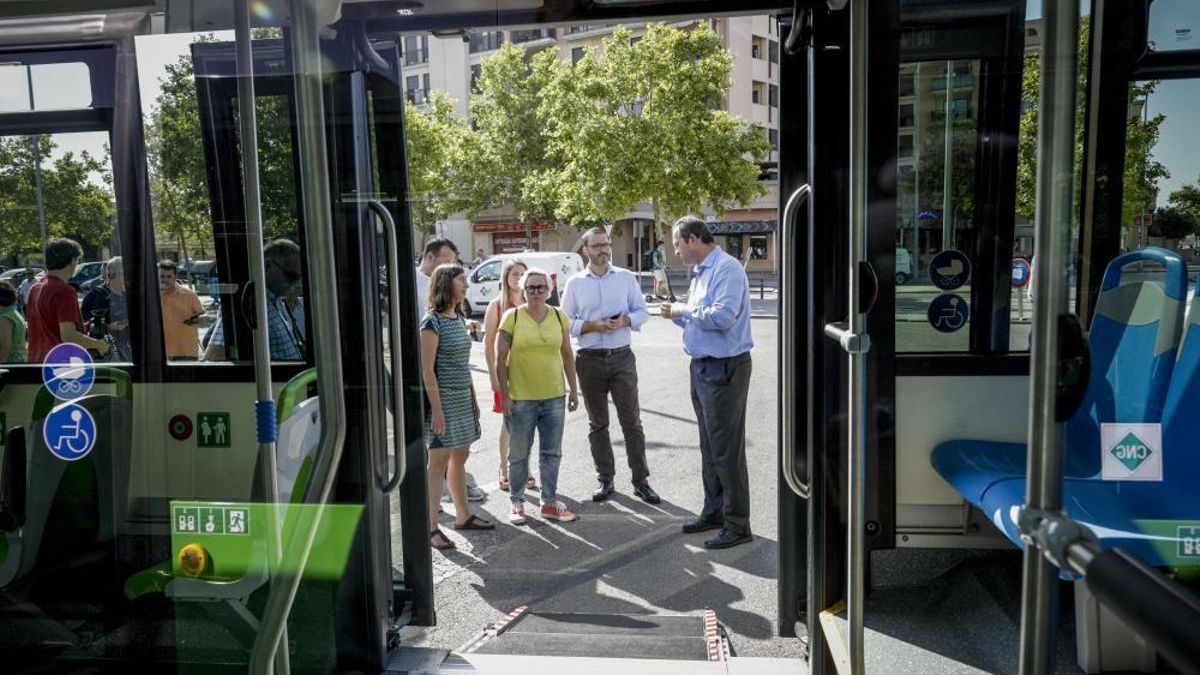 Nuevos buses de la EMT