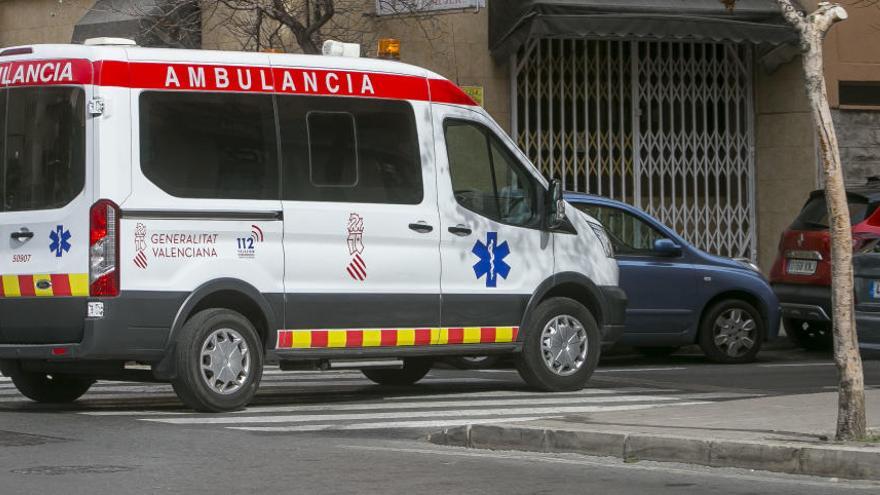 Un ciclista herido en un accidente con un coche en Alicante