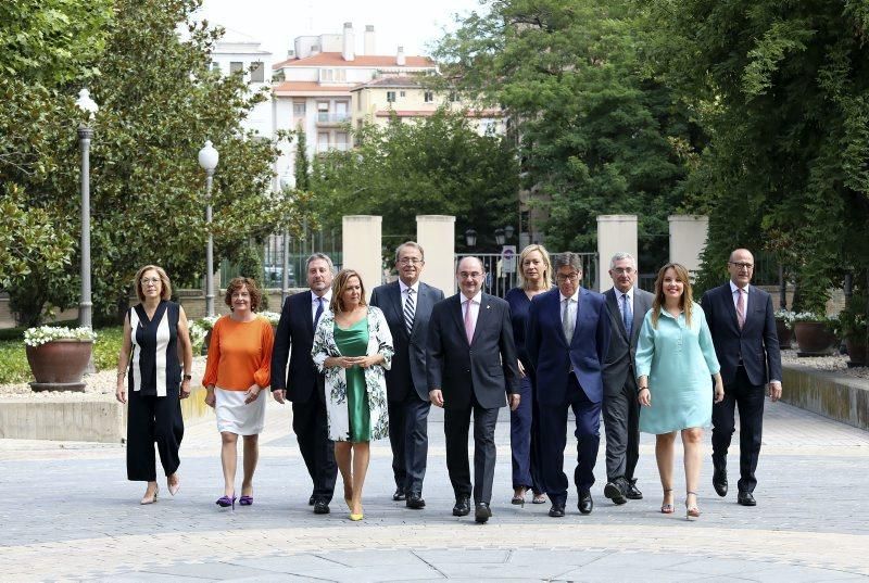 Toma de posesión de las consejeras y consejeros del Gobierno de Aragón