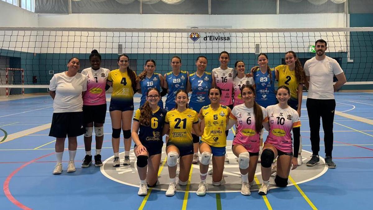 Jugadoras de la categoria cadete.