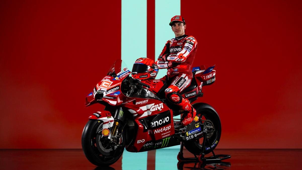 Marc Márquez defenderá el título de MotoGP con la nueva Desmosedici GP26