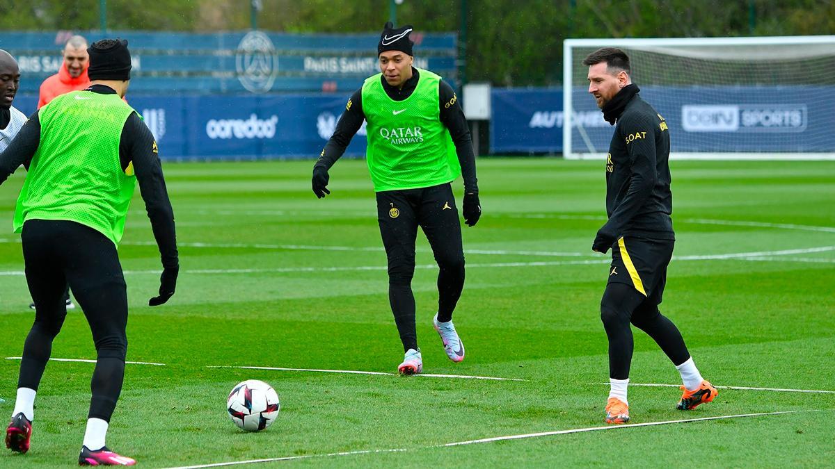 Messi vuelve a los entrenamientos con el PSG