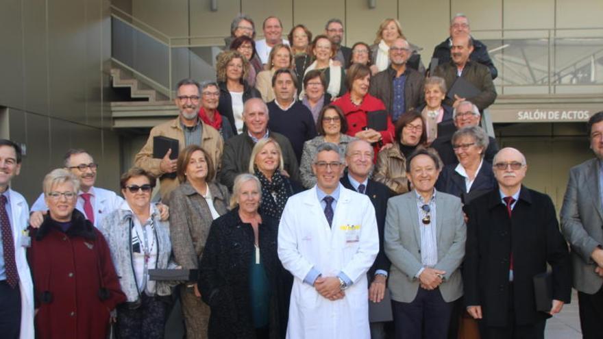 Homenaje a los jubilados del Santa Lucía