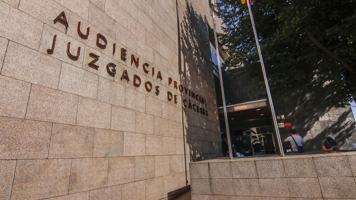 Audiencia Provincial de Cáceres, que ha ratificado la condena de un juzgado placentino.