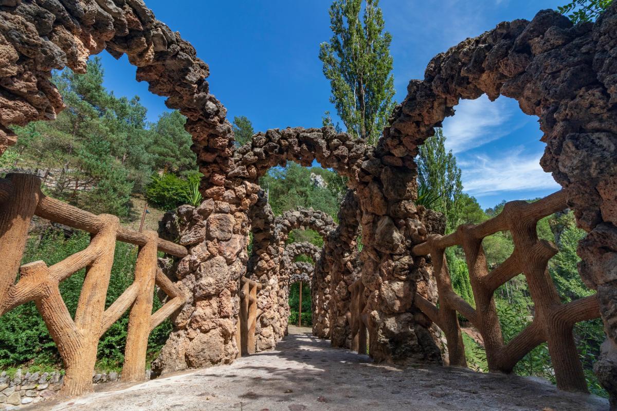 Los Jardines Artigas en La Pobla de Lillet (Cataluña)