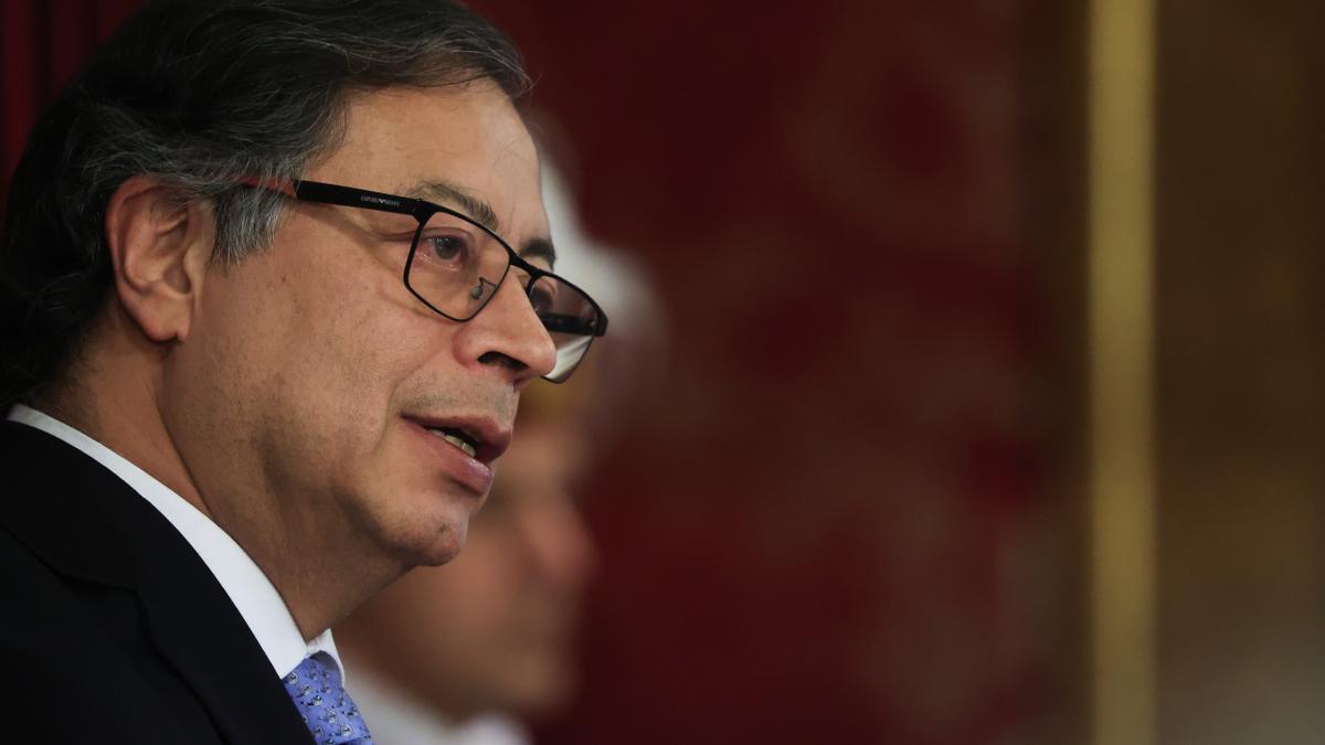 El presidente de Colombia, Gustavo Petro.