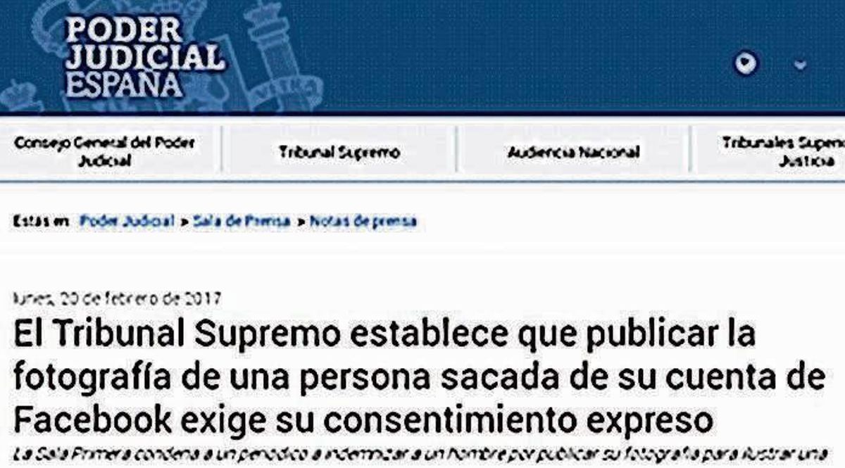 Prensa Ibérica Media lleva al Constitucional la publicación de imágenes de Facebook
