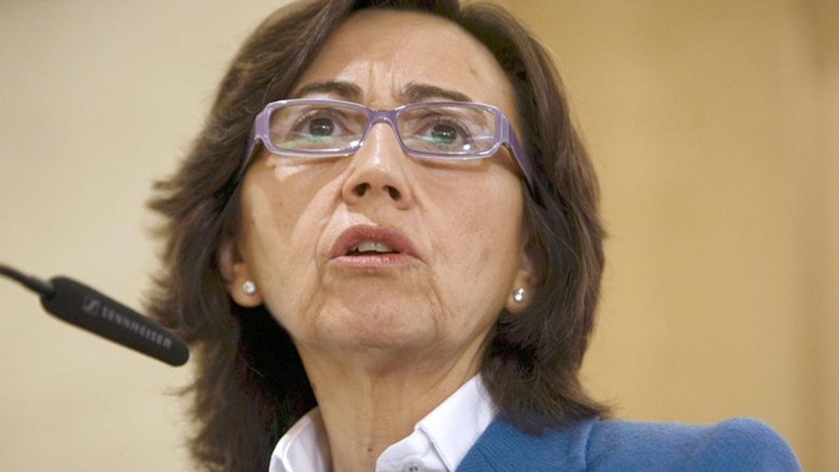 La ministra de Medio Ambiente y Medio Rural y Marino, Rosa Aguilar, en una imagen del 1 de febrero.