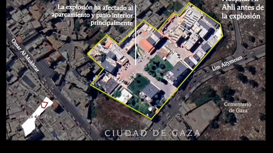 ¿Qué se sabe del ataque al hospital de Gaza?