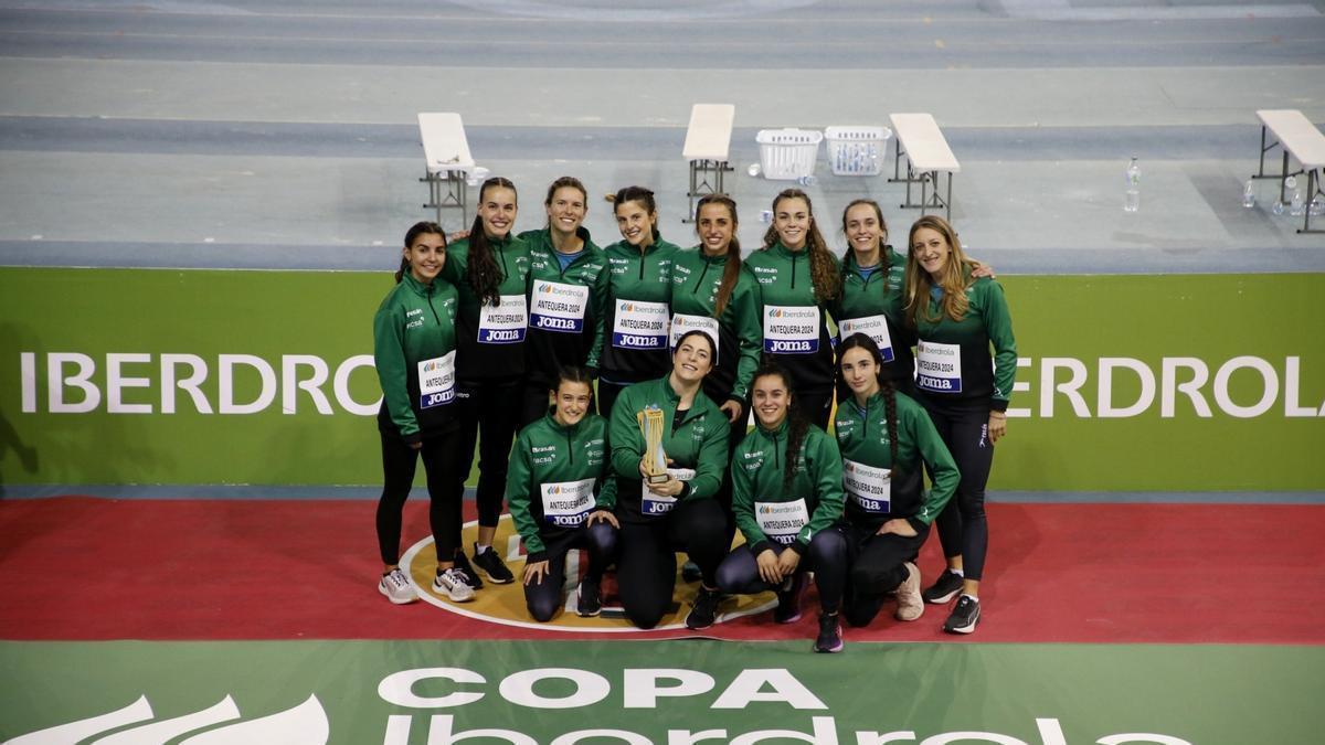 Las atletas del Playas de Castellón, campeonas de la Copa de España Iberdrola