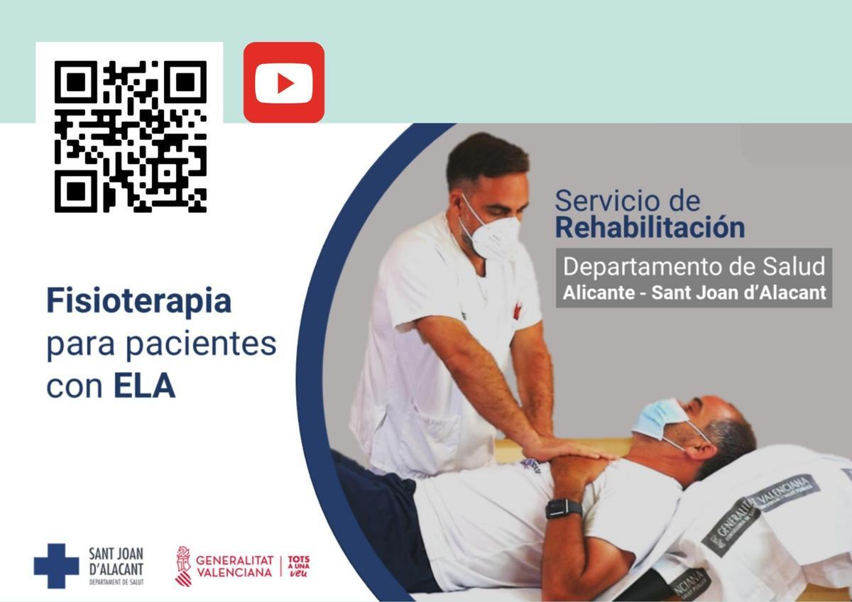 Vídeos con ejercicios para pacientes de ELA a través de youtube