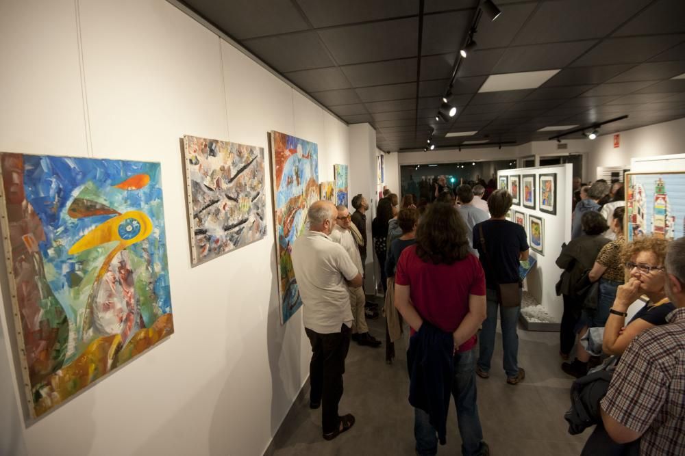 Inauguración de la galería Spazo en Os Mallos