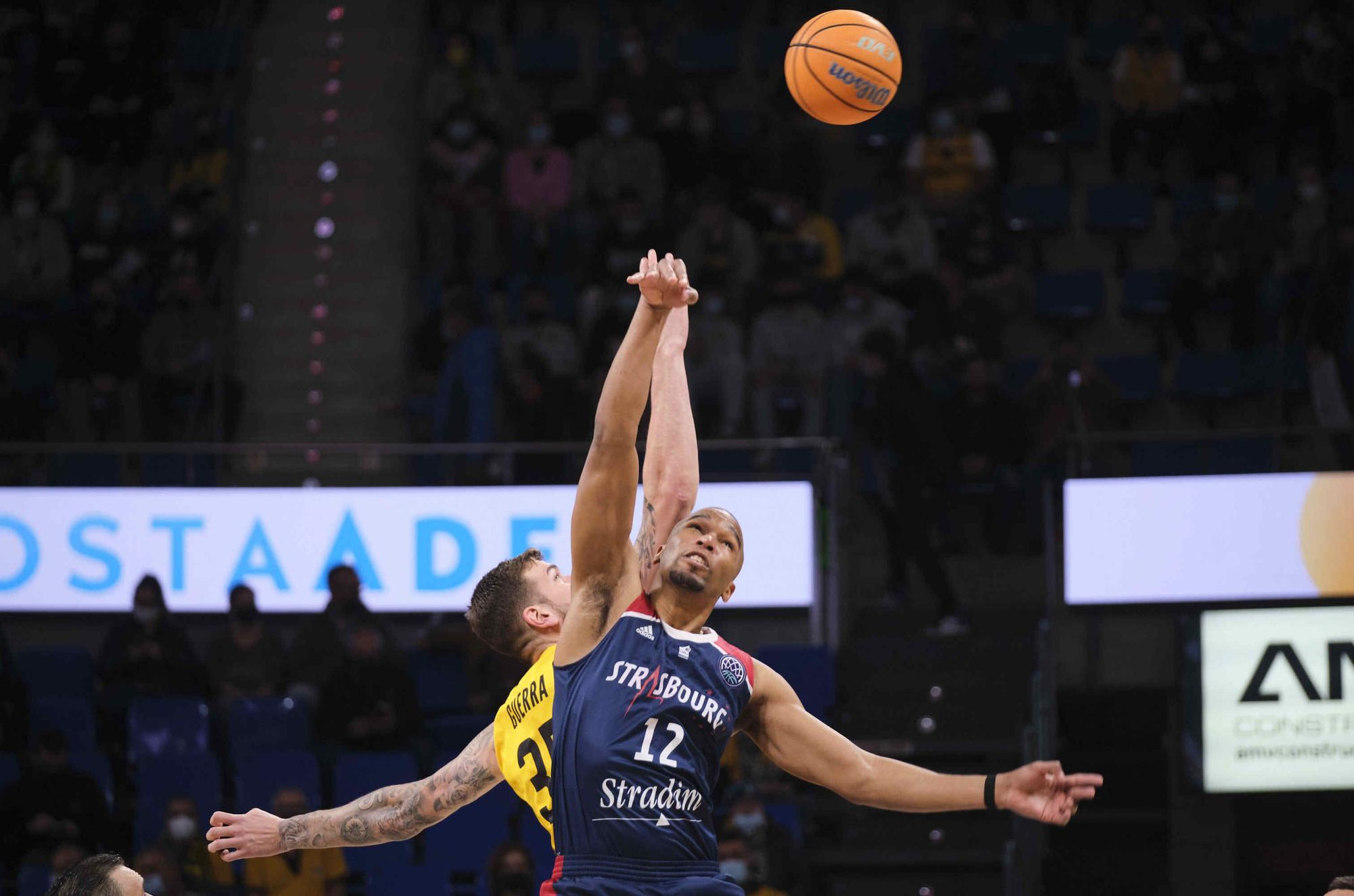 Partido Basketball Champions League: Lenovo Tenerife - SIG Strasbourg