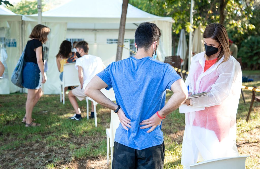 PCR masivas y gratuitas a los jóvenes en Oropesa