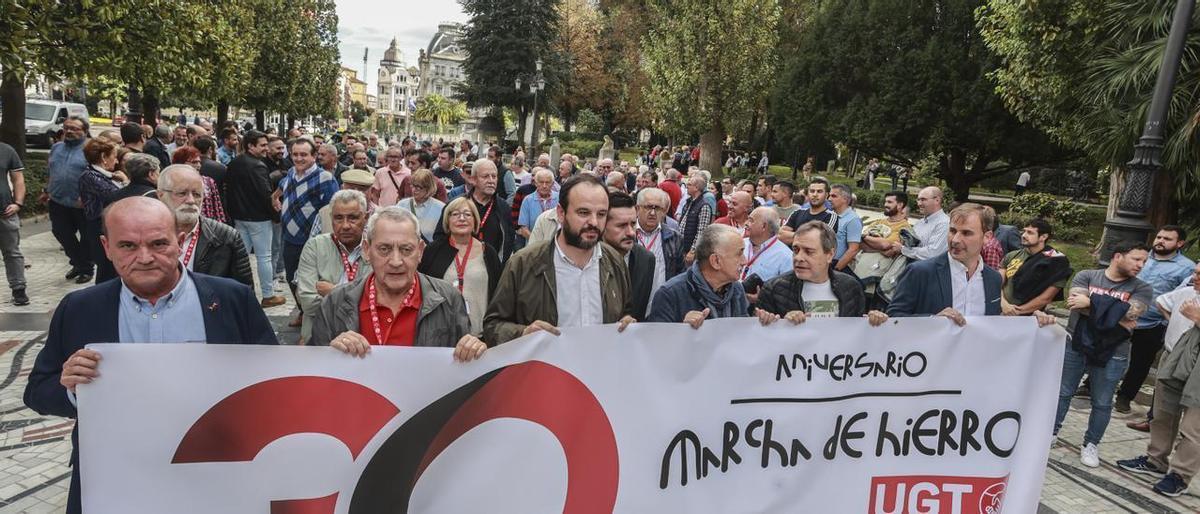 La marcha del hierro reivindica su espíritu tres décadas después: Nunca vimos nada tan grande como aquello 