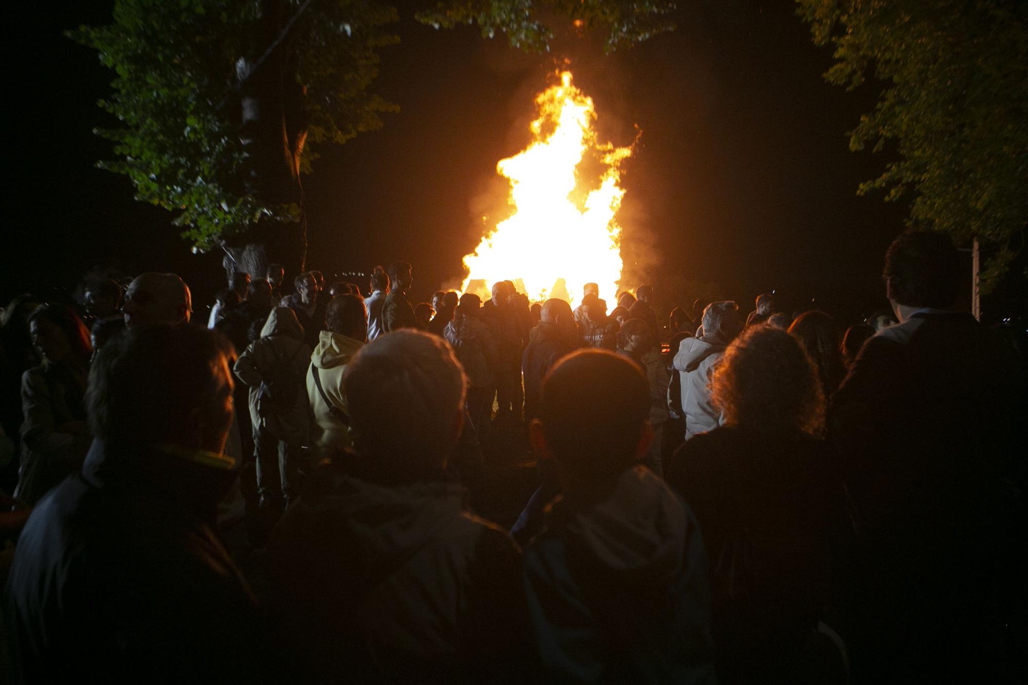 Así fue la noche de San Xuan en la comarca avilesina