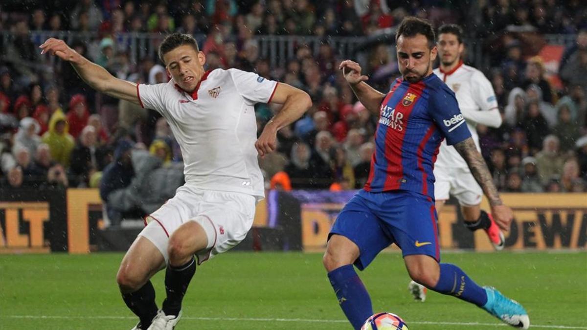 Paco Alcácer ha mostrado una línea ascendente en el Barça