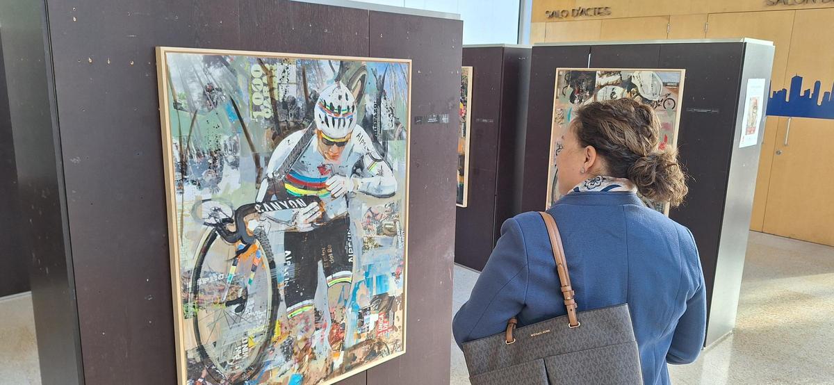 "L’Art del Ciclocross", del exciclista Miguel Soro, se expone en Benidorm